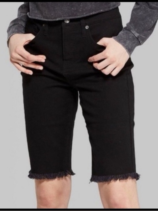 wild fable Pants - are Wild Fable High-Rise Bermuda Denim Shorts